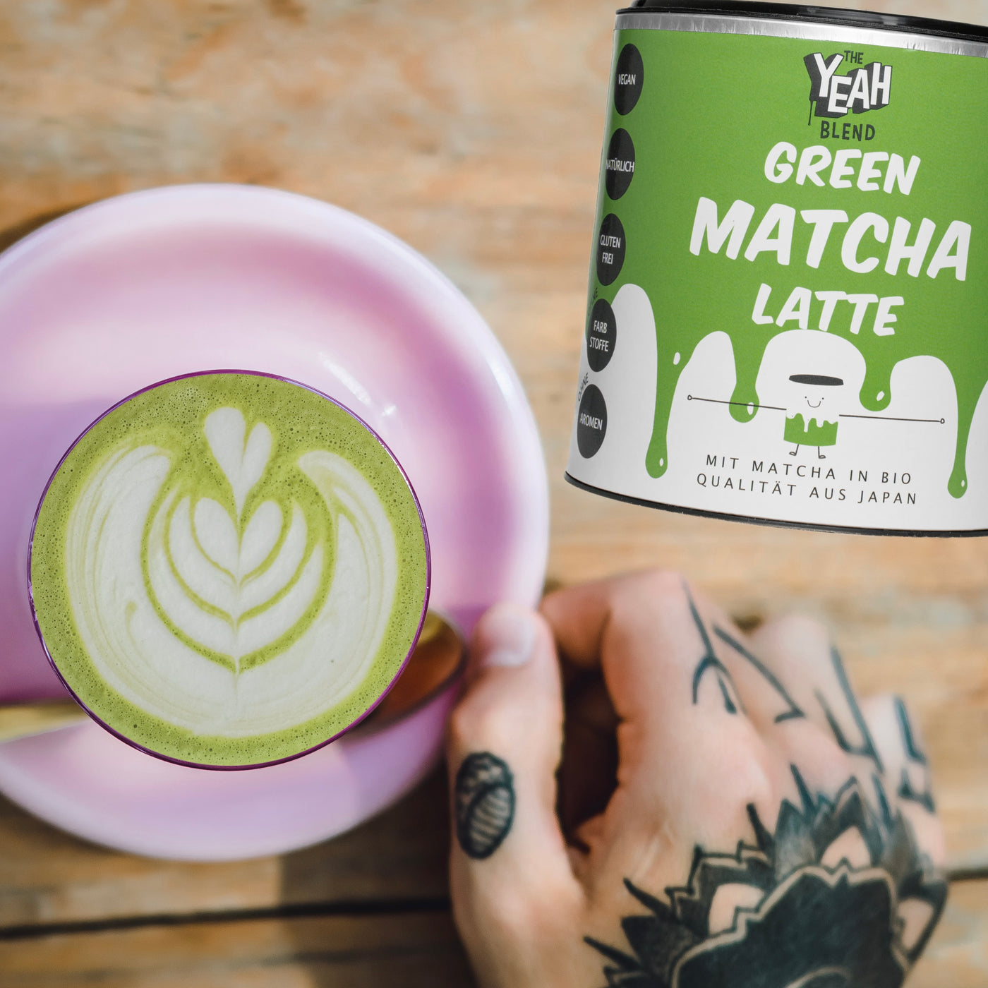 Green Matcha Latte (50 Drinks/250g)