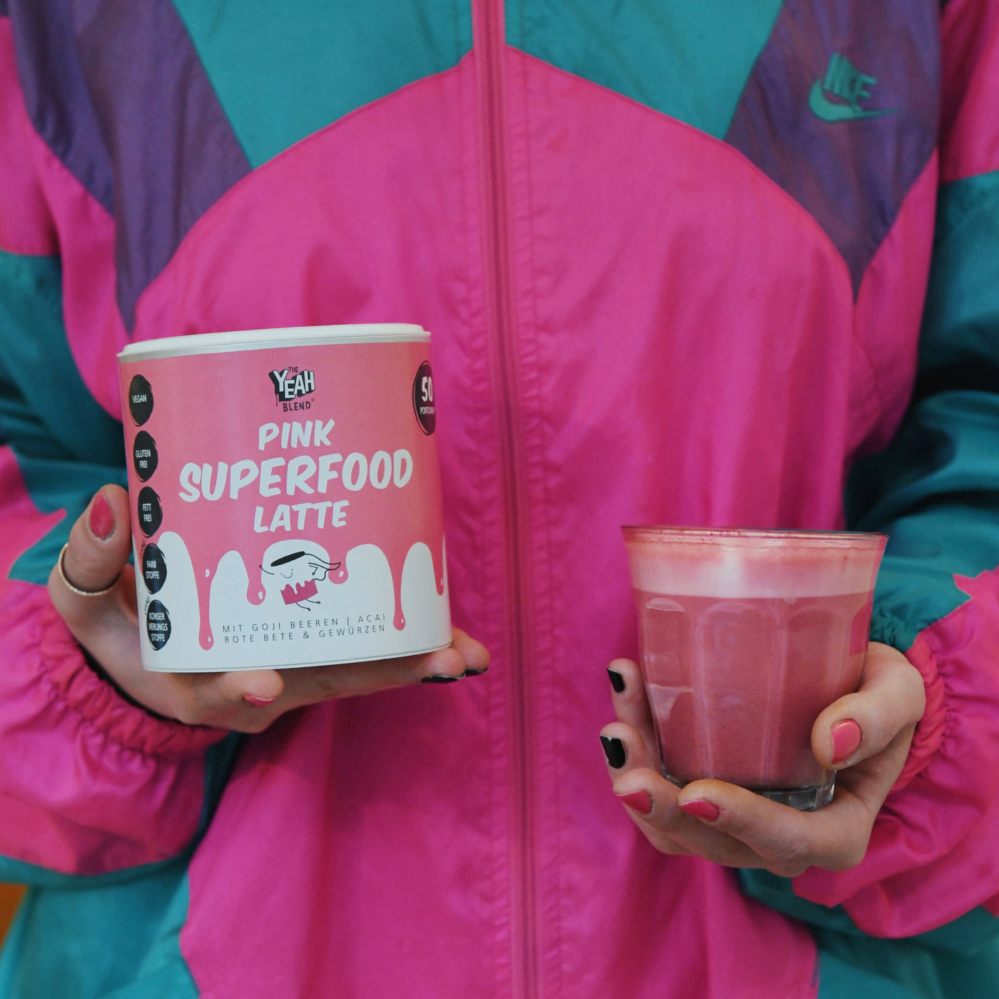 Pink Superfood Latte (50 Drinks/250g)