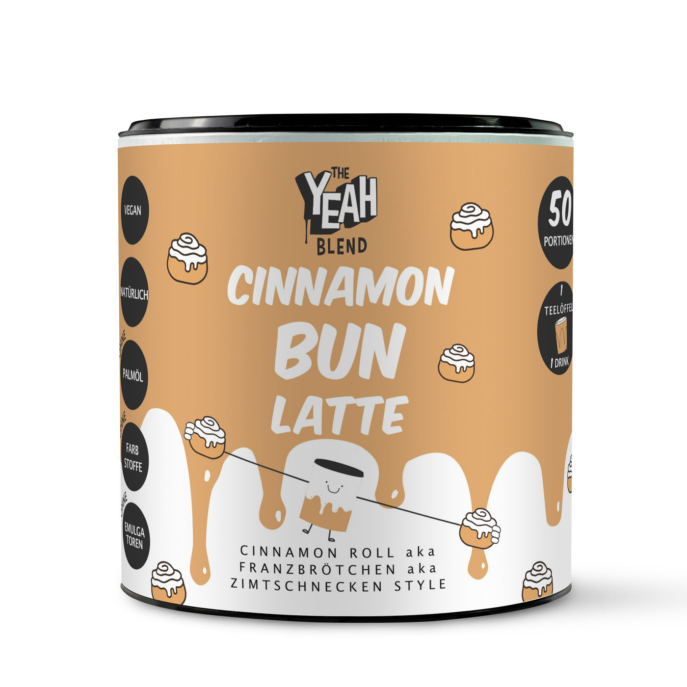 Cinnamon Bun Latte - Franzbrötchen Style